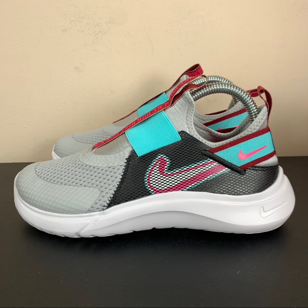 Nike Flex Plus SE Slip On Athletic Running Sneakers Gray NEW - Picture 4 of 11